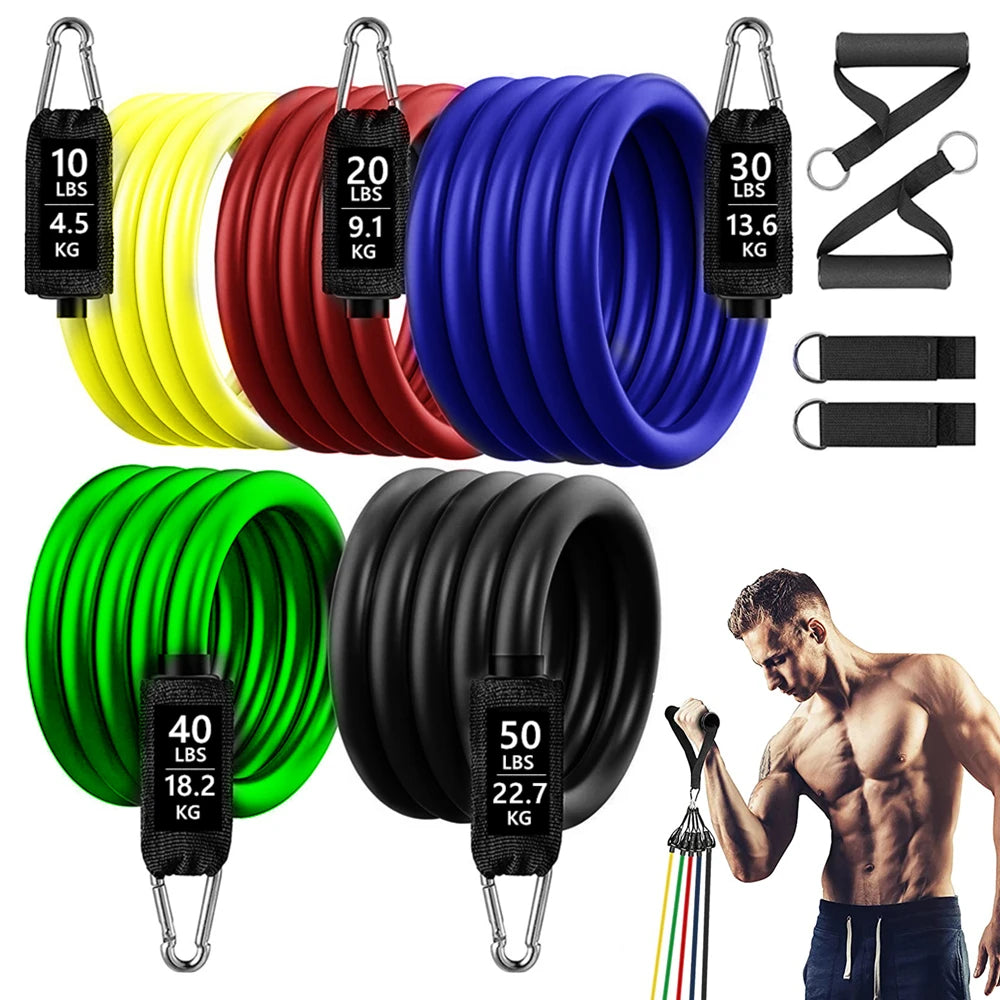 150lb/68kg Fitness Resistance Bands