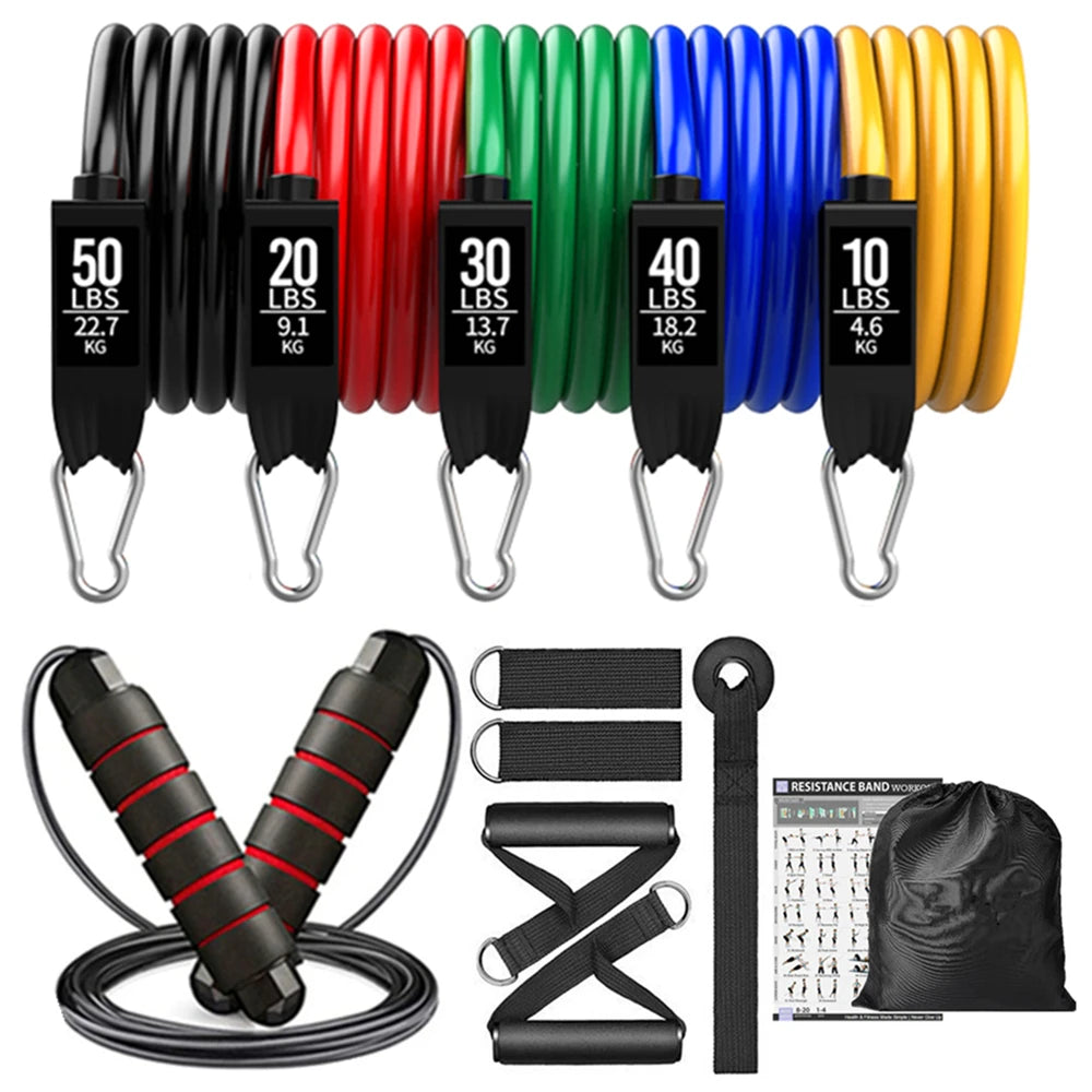 150lb/68kg Fitness Resistance Bands